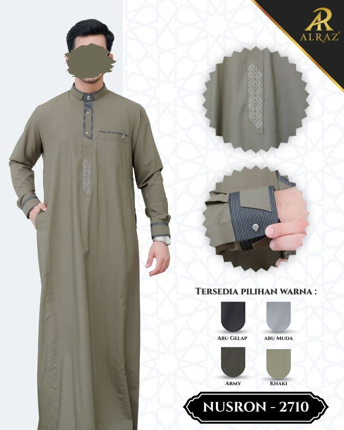 Gamis Linen — Sage